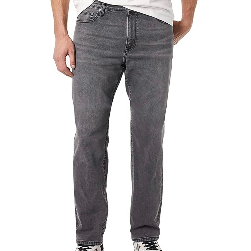 Washed Grey jeans NWT straight cut